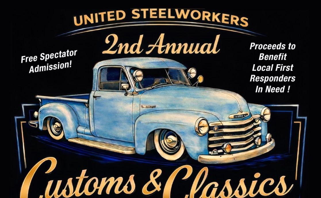 United Steel Workers Car Show partial flyer June 2026